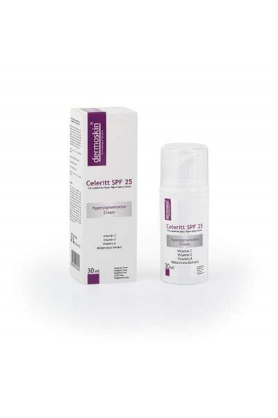Dermoskin Celeritt Spf 25 Leke Karşıtı Bakım Kremi 30 Ml (E2'QUALİTY)