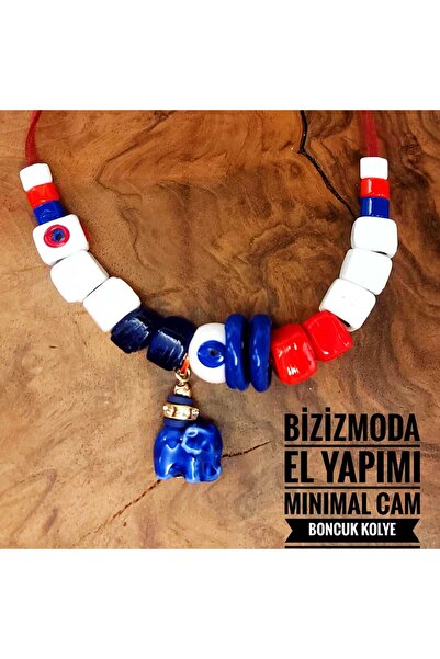 bizizmoda الطابق السفلي الزجاج الخرز Serenay الزجاج قلادة عين الشر الخرز قلاد...