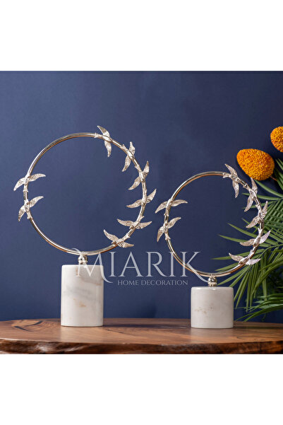 MIARIK DESIGN & DEKORASYON Dekoratif Sırma Kuş Obje