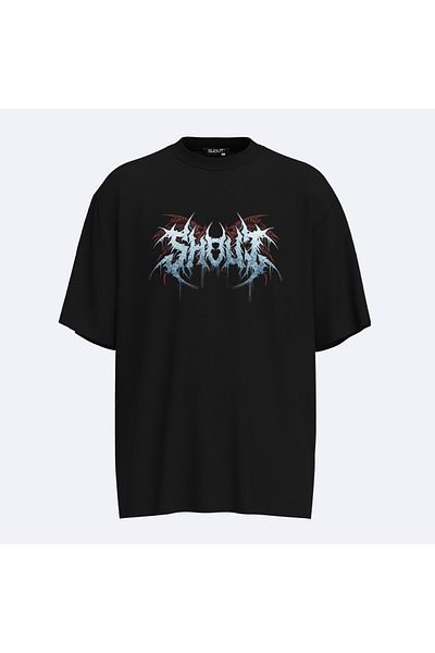 Shout Μπλουζάκι Unisex Oversize 'Shout The Demonic'