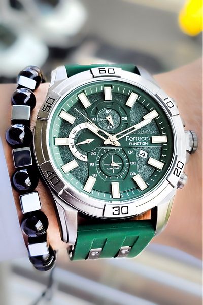 Ferrucci New Season Men's Wristwatch, All Functions Active