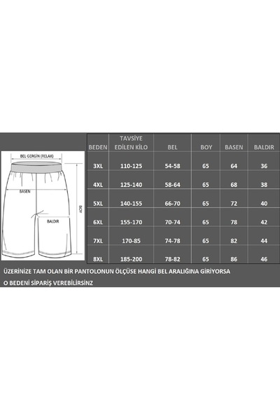 Lifeguard Λινό βερμούδα μεγάλου μεγέθους