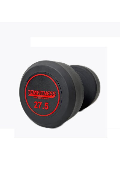 TEMFITNESS Kauçuk Kaplı Olimpik Dambıl 27,5 kg