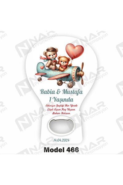 Nar Promosyon 30 Adet Balon Açacak Magnet - Arkası Mıknatıslı - Ambalaj Dahil...