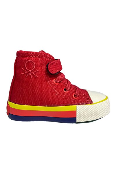 Benetton Bebe Kırmızı Çocuk Spor Ayakkabı