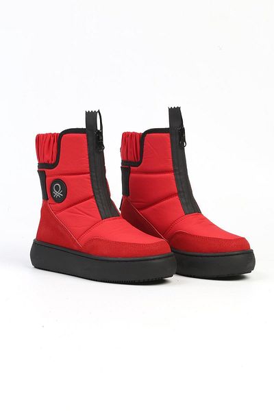 Benetton Παιδικά Snow Boots Red