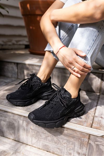 ANGELİNA JONES Adidași NEGRI SILVER GENT FEMEI