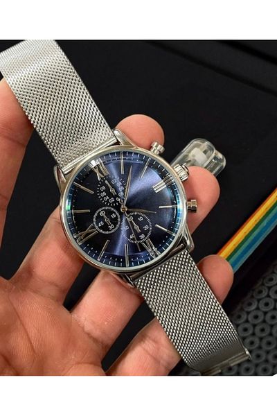 pullmarkt Men's analog roman numerals wrist watch