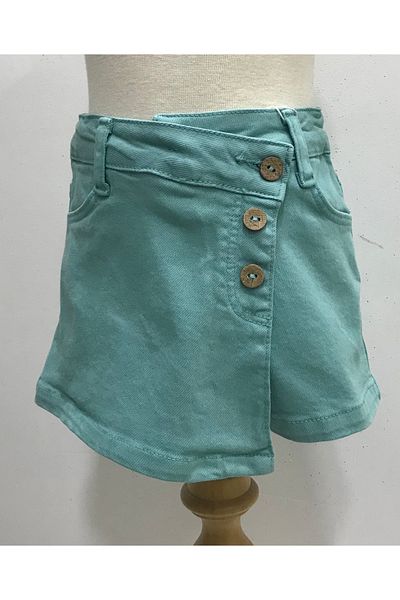 Çikoby Baby Girl Jeans Shorts Skirt