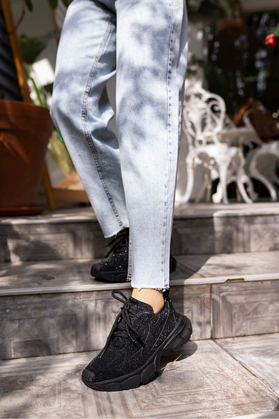 ANGELİNA JONES Adidași NEGRI SILVER GENT FEMEI