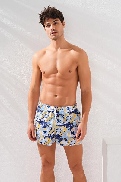 CAN ÇAPAR Pantaloni scurti de baie confortabili și eleganti pentru bărbați