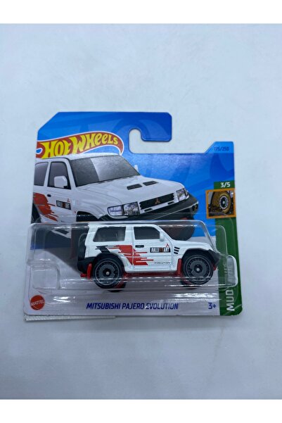 HOT WHEELS Mitsubishi Pajero Evolution *Beyaz