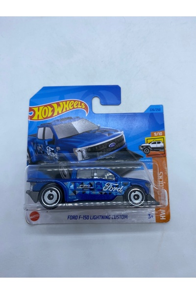 HOT WHEELS Ford F-150 Lightning Custom *Mavi