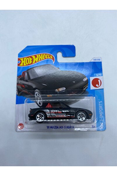 HOT WHEELS 91 Mazda MX-5 Miata *Siyah