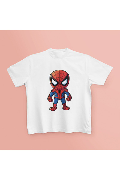 Adrift Belo dete dizajnirano kao superheroj T-shirt
