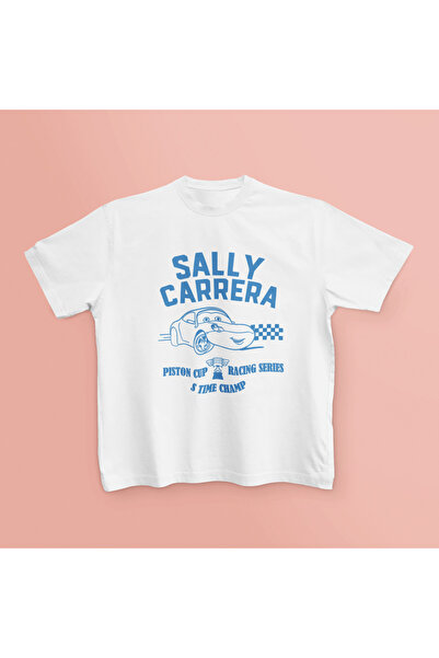 Adrift Munja Mekvin - Bela dečja T-shirt sa dizajnom Sali Karena