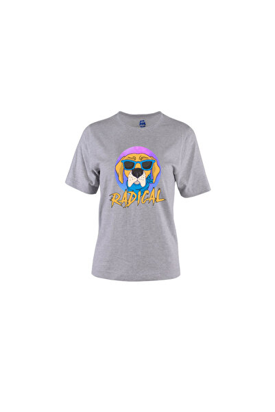 HediyeMania Γυναικείο μπλουζάκι Radical με τύπωμα Grey με αμερικανική άδεια χ...