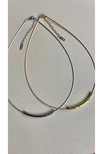 YASUGARAGE Çelik tel choker kolye