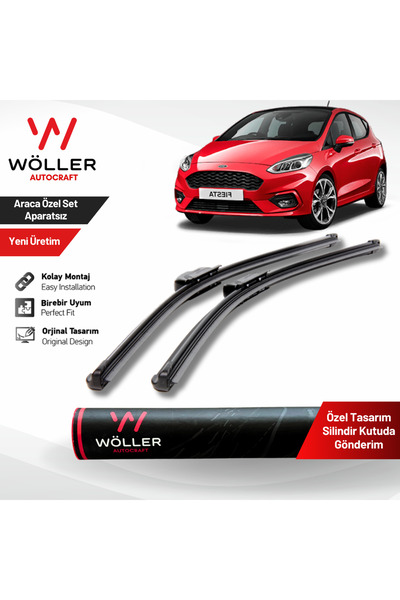 wöller Ford Fiesta Silecek 2018 Sonrası Silecek Takımı Araca Özel