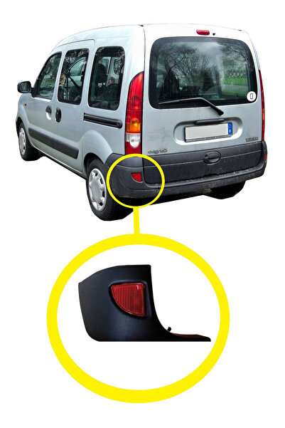PLEKSAN 2004-2008 RENAULT KANGOO TAMPON Uyumlu  KÖŞE BANDI REFLEKTÖRÜ İLE BİR...