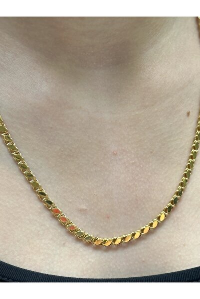 Hakan Güler Kuyumculuk 8 Ayar Altın Pullu Zincir