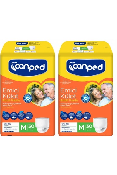 Canped Emici Külot Orta Beden Medium (M) 60 Adet
