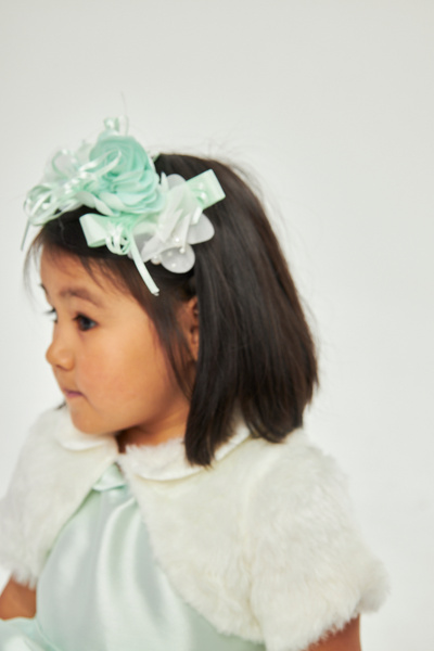 Jolanda PLUSH GIRL'S FUR BOLERO