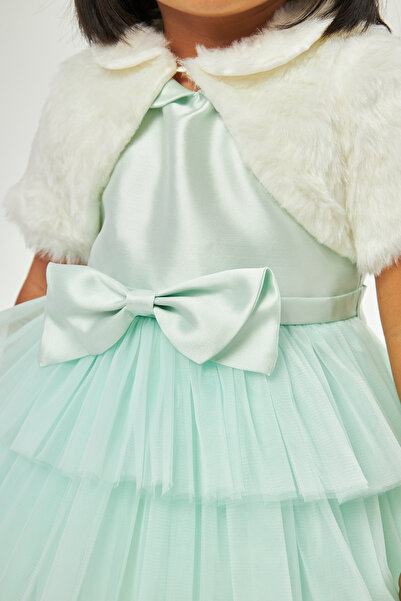 Jolanda PLUSH GIRL'S FUR BOLERO