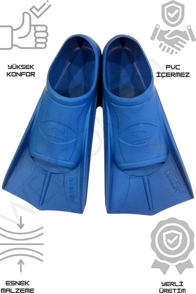 welcomein Unisex Pool Energy Short Swimmer - Diving and Pool Training Flippers