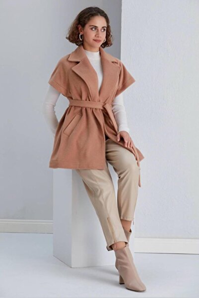 ELEVEN FERMUAR DETAY DERİ PANTOLON