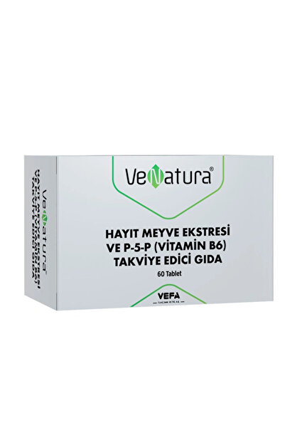 VeNatura Hayıt Meyve Ekstresi ve P-5-P (Vitamin B6) 60 Tablet-Diş Beyazlatıcı...
