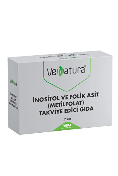 VeNatura İnositol ve Folik Asit (Metilfolat) 20 Saşe-Diş Beyazlatıcı Köpük He...