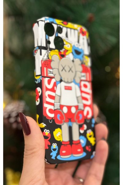 İPAX iPhone 11 Phone Case Patterned Phone Case Printed Phone Case Highlighter Phone Case