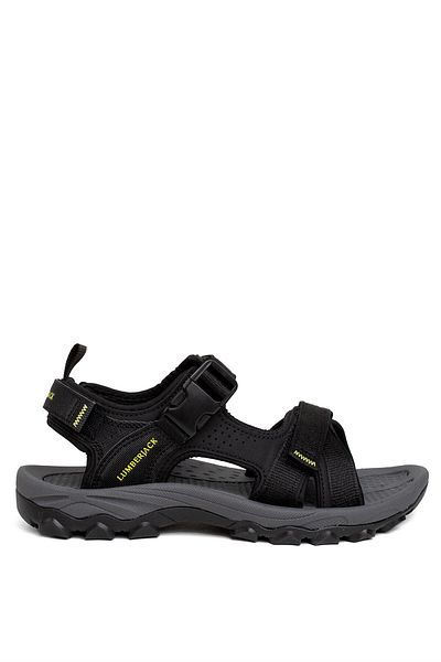 lumberjack 101497852 Laggun Men's Flat Sandals Black