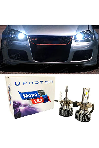 Photon Vw Golf 5 Led Xenon Kısa Far Ampulü H7 Mono Yeni Seri Beyaz 2005-2010