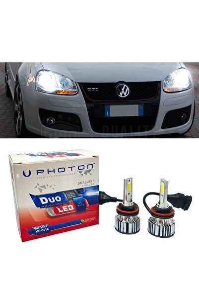 Photon Vw Golf 5 Led Xenon Uzun Far Ampulü H7 Duo Yeni Seri Beyaz 2005-2010
