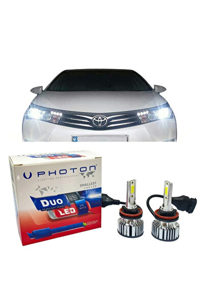 Photon Toyota Corolla E170 Led Xenon Uzun Far Ampulü HB3 Duo Yeni Seri Beyaz ...