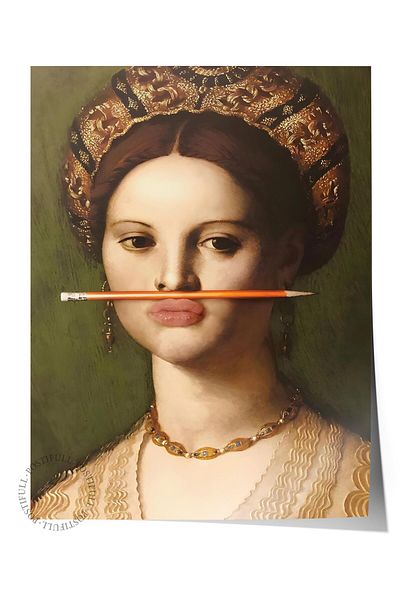 Postifull Poster alternativ fără încadrare, decor de perete, pictură murală fără încadrare - hârtie groasă de arhivă