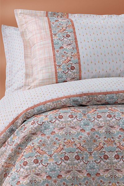 Yataş Laveta Single 100% Cotton Pique Set - Orange