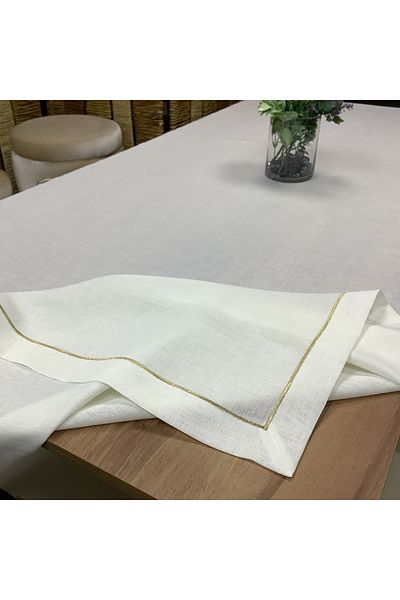 OYA home Gold Glitter Table Cloth - 160*260 cm