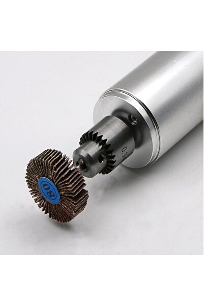 Depolife Gravür Makinası Cihazlar Için Mop Flap Disk Zımpara Seti 6lı 3mm Sap Çoklu Yaprak Zımpara Takımı