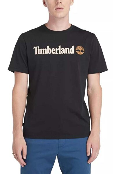 Timberland TİMBERLAND Linear Logo Short Sleeve  Tee TB0A5UPQ0011