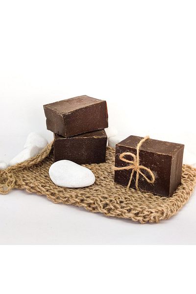 Hefa şifa bahçesi Juniper Tar Soap Without Hair (Oak Ash)