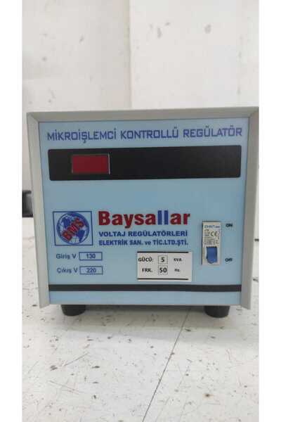 Baysallar 5 Kva Monofaz Voltaj Regülatör