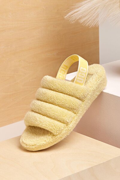 UGG W Fluff Yeah Terry Banana Puddıng 1127116