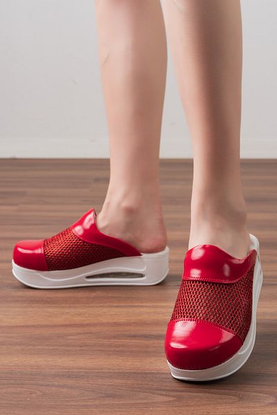BLUMSABOTERLİK Дамски ортопедични и анатомични чехли Air Max с мрежест дизайн Hallux Valgus (костна изпъкналост)