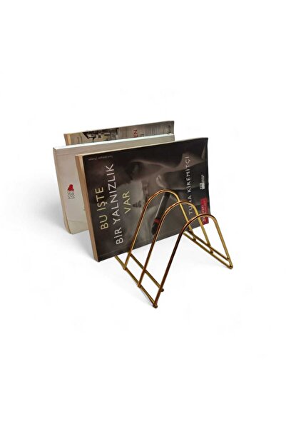 CEPHOME 6 bölmeli metal masaüstü ayaklı kitaplık