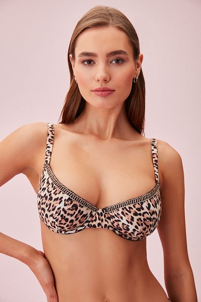 SUWEN Accessoire-Bikinioberteil mit Bügel