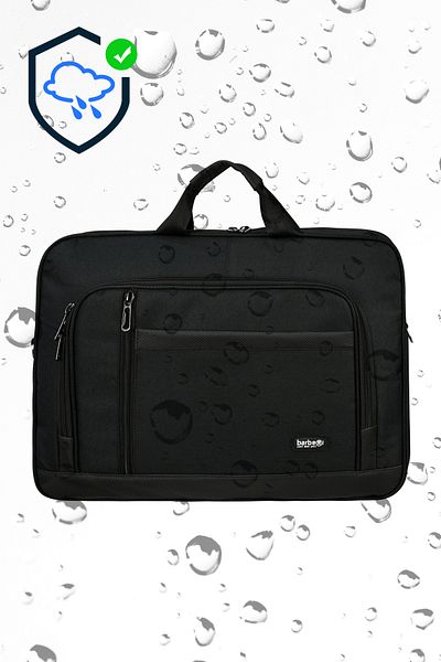 barberri 17 Inch Laptop Briefcase - Multifunctional and Full Protection