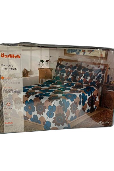 Özdilek MISSION COTTONED SINGLE PERSON PIPE SET VIOLET